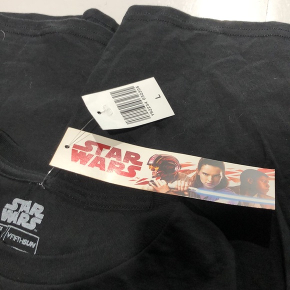 NWT Stars Wars black Darth Vader tee size large - Picture 6 of 7